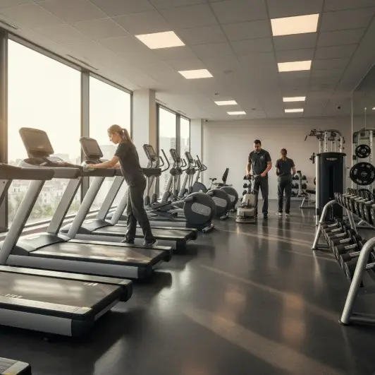 Service de ménage pour clubs de sport à Paris