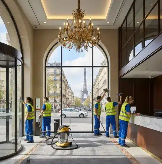 prestation nettoyage secteur bancaire Paris