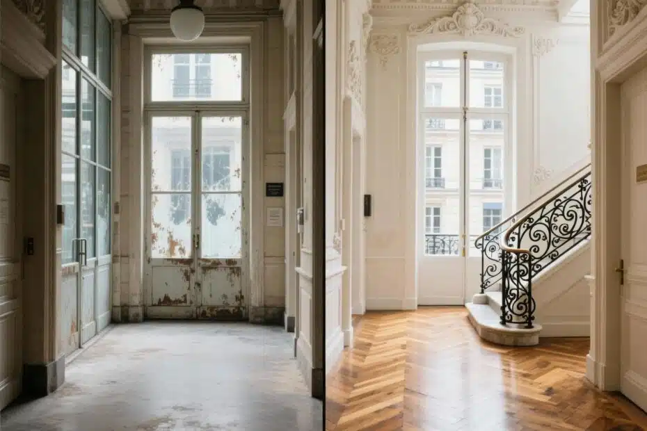 Prestation nettoyage parties communes Paris